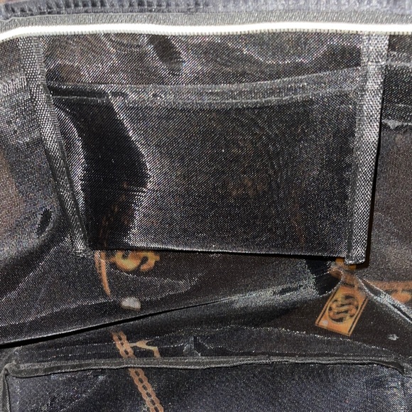 Hello Kitty Mesh Black With Gold Hardware Tote Bag - Picture 2 of 4